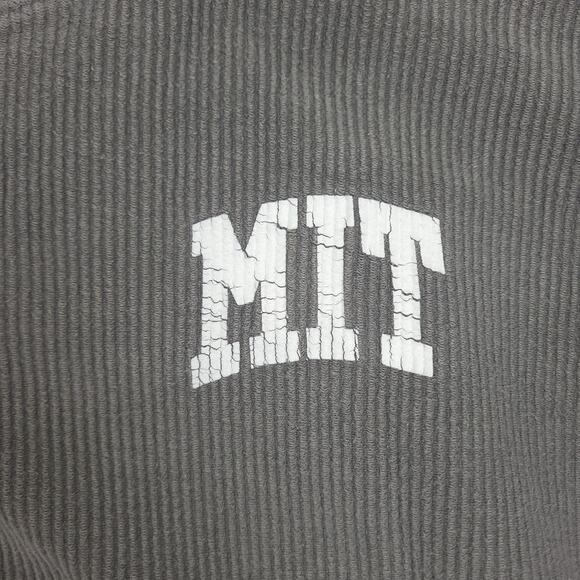 Chicka-d Men's MIT 1/4 Zip & Crewneck Sweatshirt Bundle Sz Small Gray & Cream - Picture 10 of 16